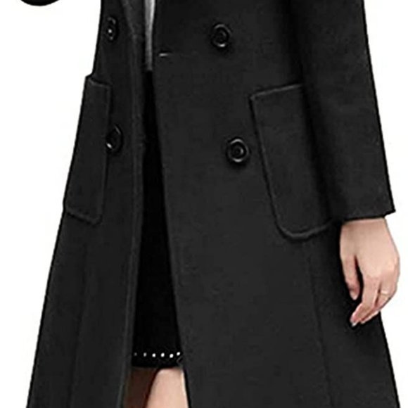 NWT Wool Blend Mid-Long Coat - Size M - Picture 7 of 7